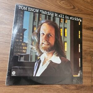 Tom Snow – Taking It All In Stride 1975 Capitol Record ST-11398 PROMO SEALED NOS